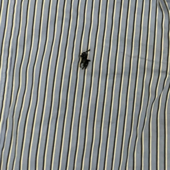 Polo Ralph Lauren Classic Fit Blue Button Down Dress Shirt Men's Size - Picture 4 of 6